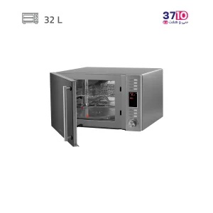 مایکروویو بنس BENESS مدل BMC328 سیلور عکس با درب باز