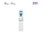 آبسردکن ایستاده بنس BENNES مدل BW-S656 سفید یخچال دار مجهز به یخساز عکس از محصول