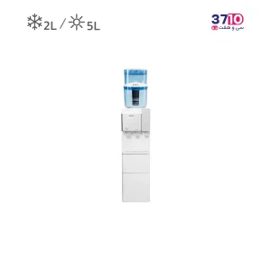 آبسردکن ایستاده بنس BENNES مدل BW-S656 سفید یخچال دار مجهز به یخساز عکس از محصول