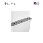 آبسردکن ایستاده بنس BENNES مدل BW-S656 سفید یخچال دار مجهز به یخساز عکس از نزدیک