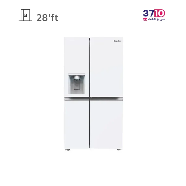 یخچال ساید بای ساید دیپوینت مدل INSIDER W سفید عکس از محصول