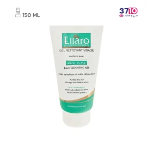 ژل شستشوی صورت الارو مدل AKNE WASH حجم 150 میلی لیتر عکس از رو به رو