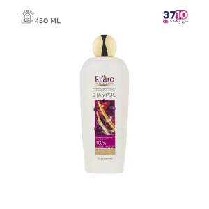 شامپو مو الارو مدل Extra Protect مناسب موهای خشک و رنگ شده حجم 450 میلی لیتر عکس از رو به رو