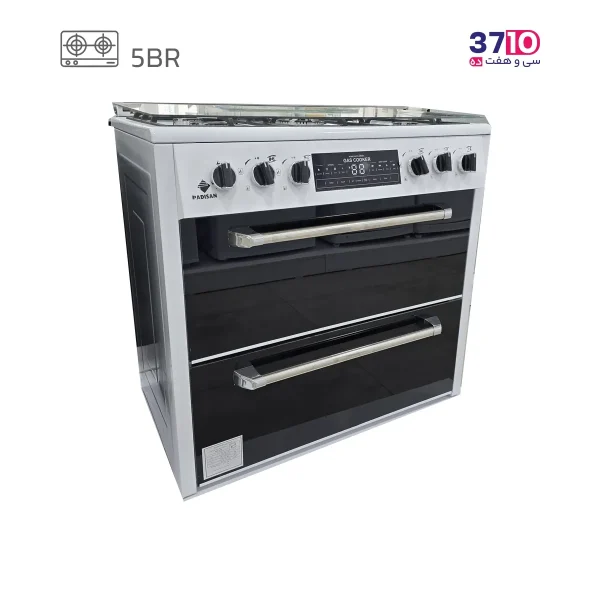 اجاق طرح فر پادیسان PADISAN مدل K905W کشودار بدنه تمام لعاب سفید عکس از محصول