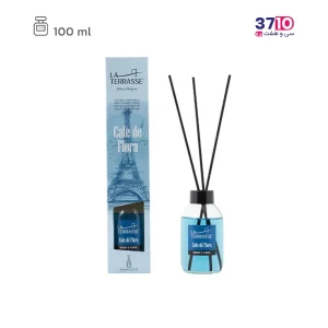 عطر خانه لاتراس مدل کافه فلورا 100 میل رایحه گل و چوب عکس به همراه جعبه