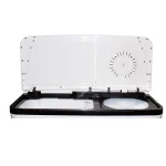 ماشین لباسشویی دوقلو پاکشوما مدل PTF-1504 دو درب عکس با درب باز