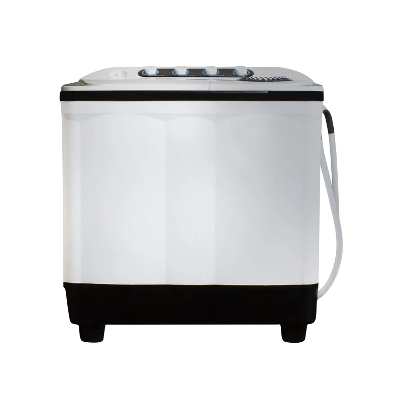 Pakshoma twin washing machine, model PTF-1504, two doors (9) ماشین لباسشویی دوقلو پاکشوما مدل PTF-1504 دو درب عکس از روبرو