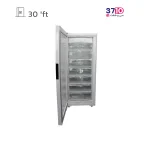 یخچال فریزر دوقلو پارس PARS مدل نوفراست بوران (آوین) عکس از فریزر