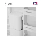 یخچال فریزر دوقلو پارس PARS مدل نوفراست بوران (آوین) عکس از آبریز