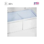 یخچال فریزر دوقلو پارس PARS مدل نوفراست بوران (آوین) عکس از نزدیک