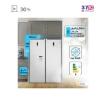 یخچال فریزر دوقلو پارس PARS مدل نوفراست بوران (آوین) عکس از کاتالوگ