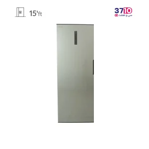 فریزر پارس PARS مدل نوفراست بوران پلاس نقره ای عکس از روبرو