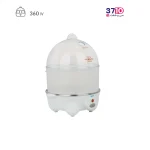 تخم مرغ پز سایا SAYA مدل 7PLUS دوطبقه سفید عکس از کنار