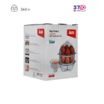 تخم مرغ پز سایا SAYA مدل 7PLUS دوطبقه سفید عکس از جعبه