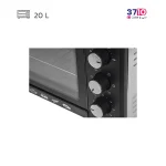 آون توستر سایا مدل ولرکان 20 لیتری عکس از درجه ها