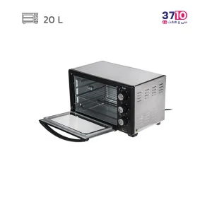 آون توستر سایا مدل ولرکان 20 لیتری عکس با درب باز
