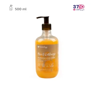 مایع دستشویی تراپیکال هندولوژی مدل هلو و انبه 500 میل عکس از رو به رو