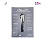 ماشین اصلاح برقی وینسنت Vincent مدل HC3521 عکس جعبه از پشت