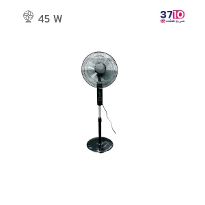 پنکه پایه بلند وینسنت مدل SF5445/01 مشکی عکس از روبرو