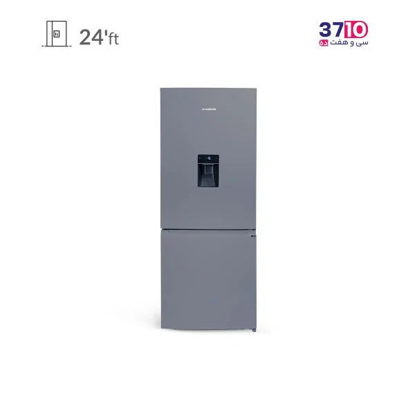 یخچال فریزر ایکس ویژن مدل HB465-SI استیل عکس از محصول