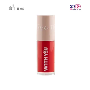 تینت مایع رنگی لب و گونه c3 ویت یو مدل Marigold Tint عکس از رو به رو
