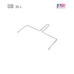 آون توستر سایا مدل ولرکان 35 لیتری عکس از قطعات