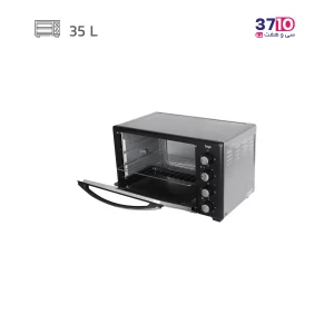آون توستر سایا مدل ولرکان 35 لیتری عکس با درب باز