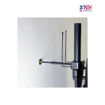 سه پایه تلویزیون الیو مدل آیکو بدنه مشکی سمباده ای چوب فندقی عکس از جزئیات