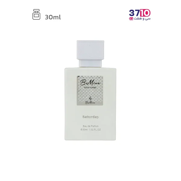 عطر جیبی مردانه بی ماین مدل ستردی Saturday حجم 30 میلی لیتر عکس از روبرو