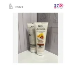 فیس واش تیوپی کرمی اسکراب دار بیول حاوی روغن جوجوبا حجم 200 میلی لیتر عکس از روبرو محصول