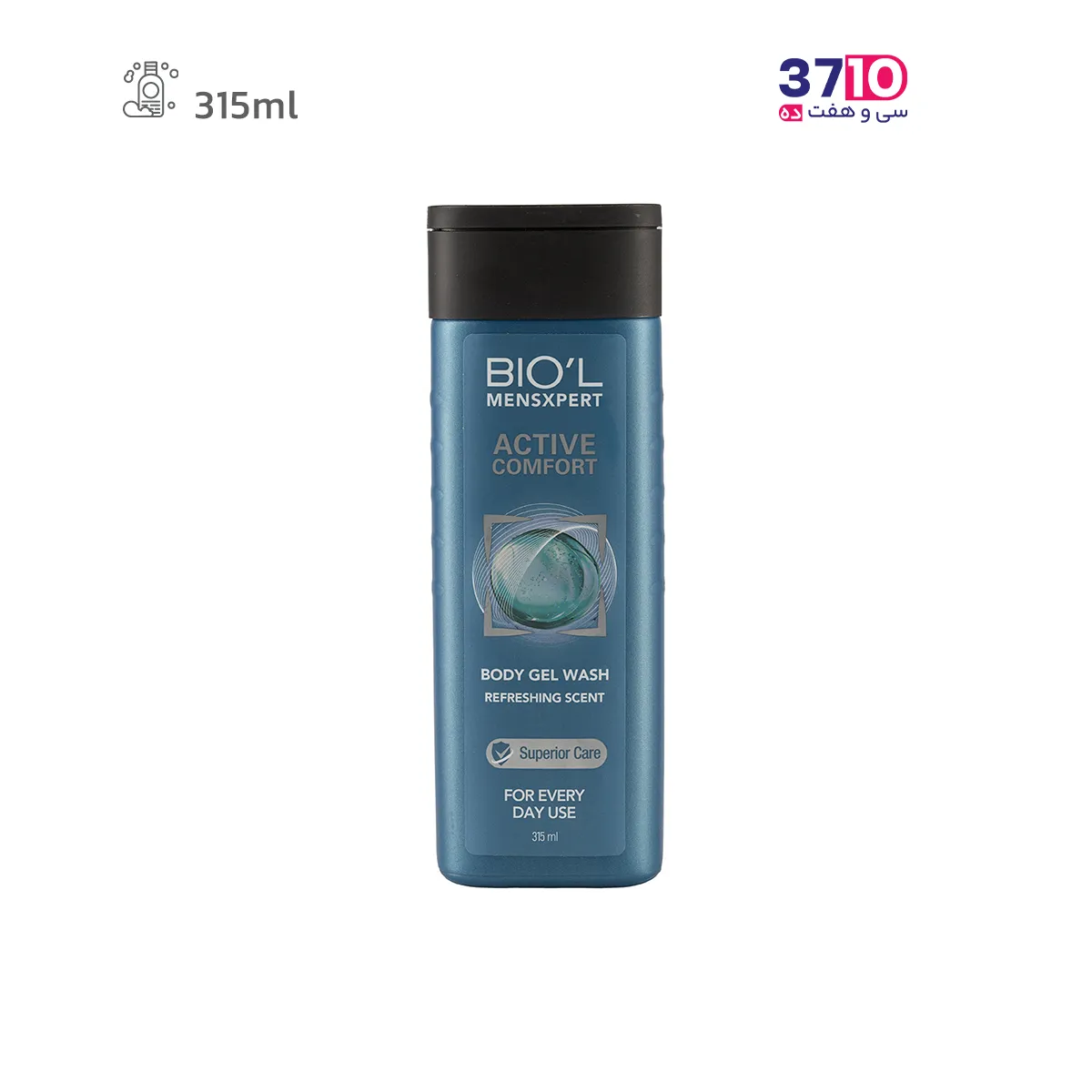 Biol Men's Body Shampoo, Active Comfort, 315 ml (1) شامپو بدن مردانه بیول مدل اکتیو کامفورت حجم 315 میلی لیتر عکس از محصول