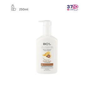 فیس واش کرمی پمپی بیول حاوی روغن جوجوبا و سرامید مناسب پوست نرمال تا خشک حجم 250 میلی لیتر عکس از محصول