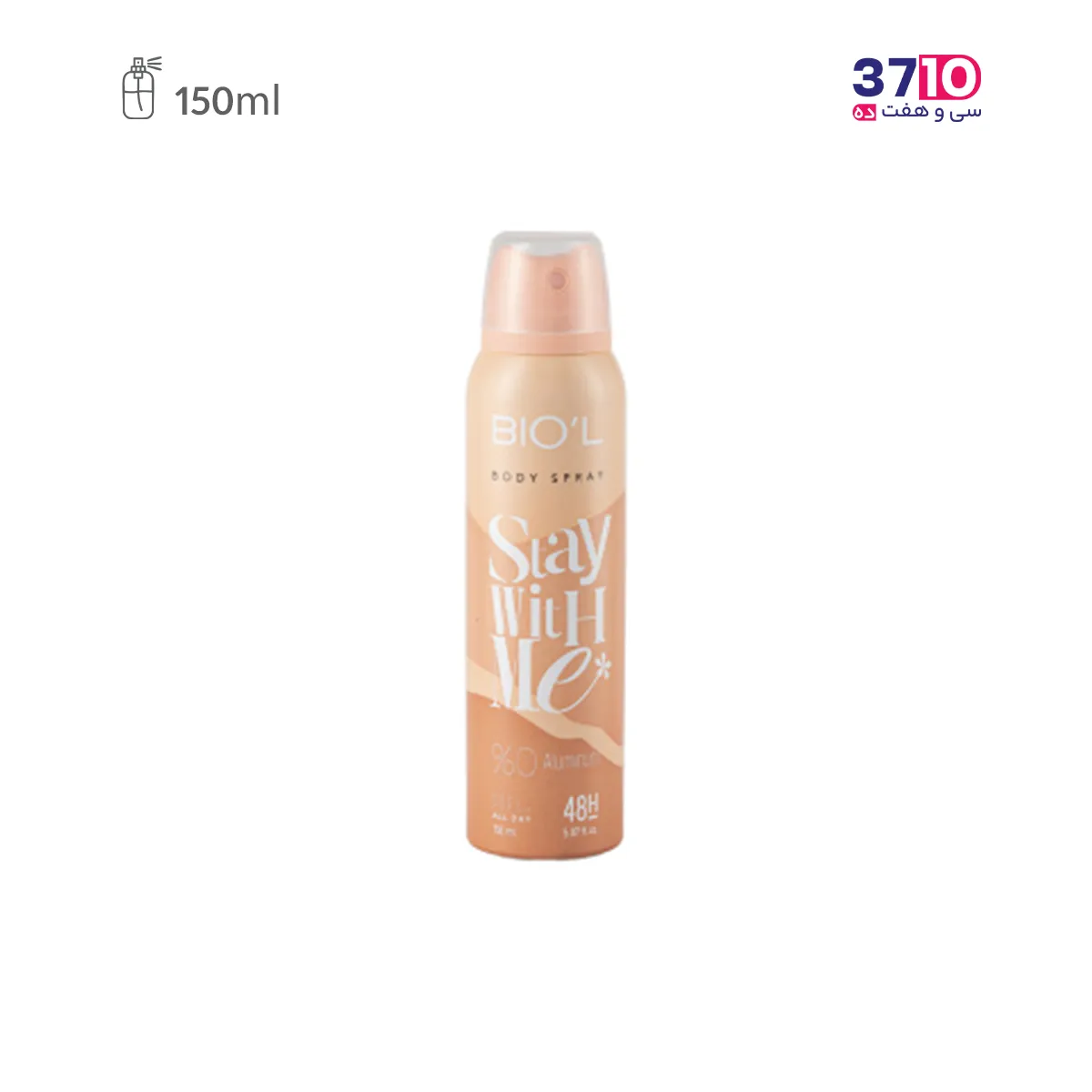 Biol Women's Body Deodorant Spray, STAY WITH ME, 150 ml (3) اسپری خوشبوکننده بدن زنانه بیول مدل STAY WITH ME حجم ۱۵۰ میلی لیتر-عکس اصلی