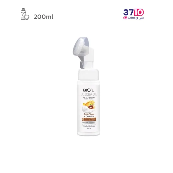فوم پمپی شستشوی صورت بیول حاوی روغن جوجوبا حجم 200 میلی لیتر عکس از محصول