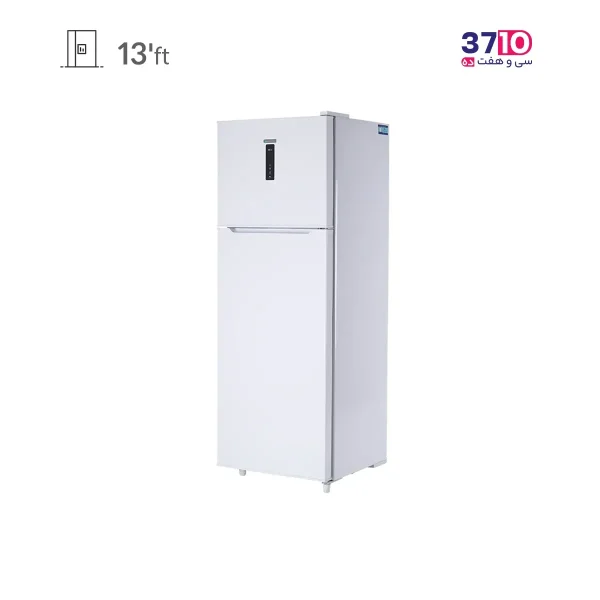 یخچال فریزر ایستکول EastCool مدل TM-4321 کمبی سفید ۱۳ فوت عکس از سه رخ