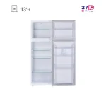 یخچال فریزر ایستکول EastCool مدل TM-4321 کمبی سفید ۱۳ فوت عکس با درب باز