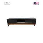 میز ال ای دی متین MATIN مدل R440 مشکی عکس از روبرو