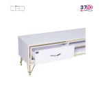 میز ال ای دی متین مدل R480 سفید عکس از کشو