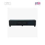 میز ال ای دی متین مدل R515 مشکی هایگلاس عکس از روبرو