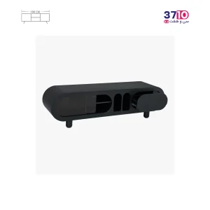 میز ال ای دی متین مدل R365 مشکی عکس از بغل