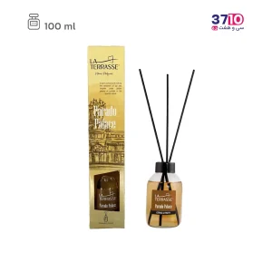 عطر خانه لاتراس مدل پرادو پالاس 100 میل رایحه انبه عکس باز شده به همراه جعبه