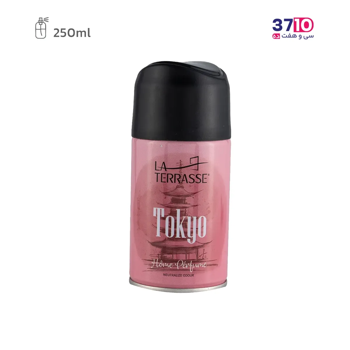 La-Terrasse-air-freshener-spray-Tokyo-model-volume-250-ml (4) اسپری خوشبو کننده هوا لاتراس مدل Tokyo حجم 250 میلی لیتر عکس از رو به رو