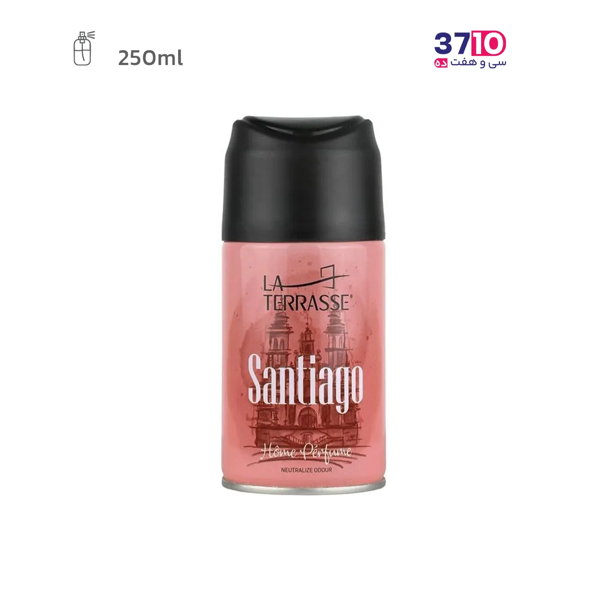 Latras Santiago air freshener spray, 250 ml (1) اسپری خوشبو کننده هوا لاتراس مدل Santiago حجم 250 میلی لیتر عکس از محصول