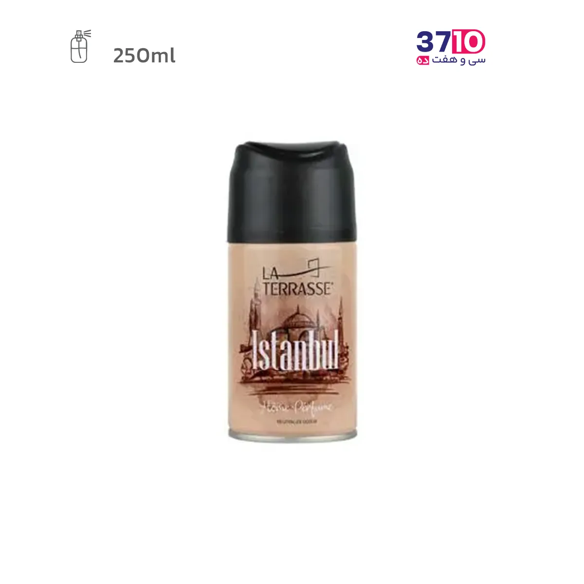 Latras air freshener spray, Istanbul model, volume 250 ml اسپری خوشبو کننده هوا لاتراس مدل Istanbul حجم 250 میلی لیتر عکس از محصول
