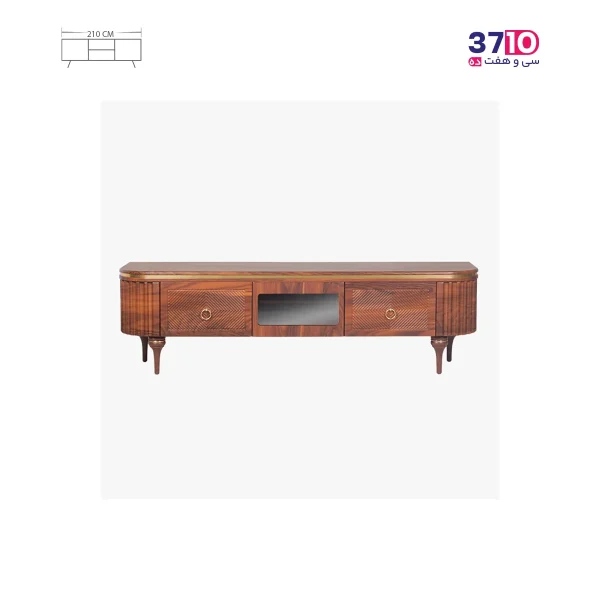 میز ال ای دی متین مدل R555 والیس عکس از روبرو