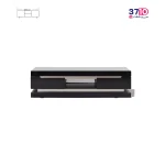 میز ال ای دی متین مدل R608 سیلورمشکی عکس از روبرو