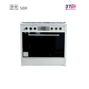 اجاق طرح فر پادیسان مدل 5002 بدنه سفید رویه لعاب عکس از محصول