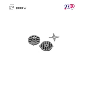 چرخ گوشت پارس خزر مدل بوفالو 2020 نقره ای عکس از تیغه