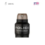 اسپری خوشبوکننده بدن مردانه پلیس مدل جنتلمن Gentleman حجم 200 میلی لیتر عکس از نزدیک