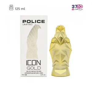 ادوپرفیوم مردانه پلیس مدل آیکون گلد حجم 125 میلی لیتر -عکس دوم